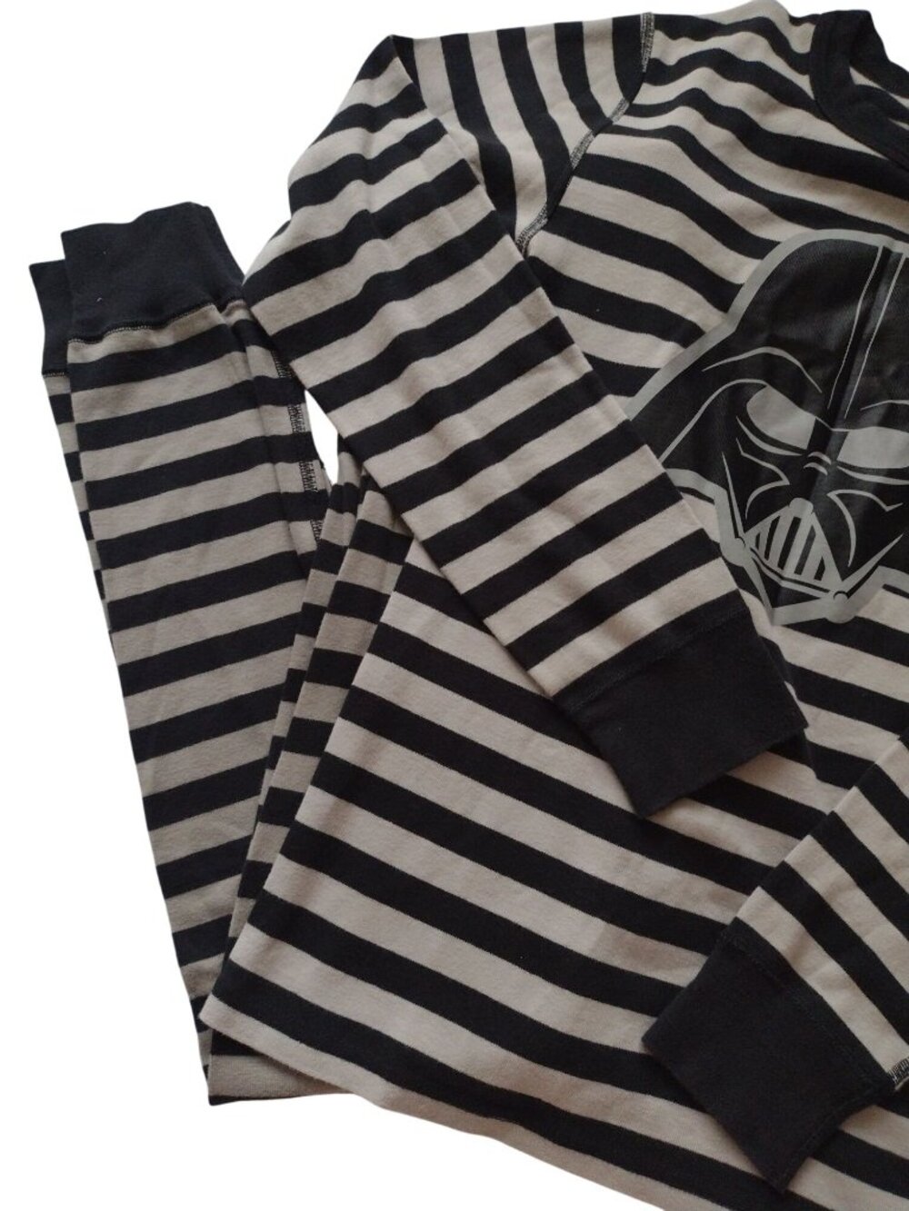 Hanna Andersson Star Wars Pajama Set Adult XS Organic Cotton Darth Vader PJs - Picture 8 of 9
